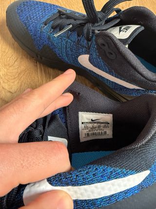 Zapatillas Nike Air Max Azules y Negras