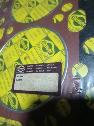 Junta culata tractor John Deere 3 cilindros