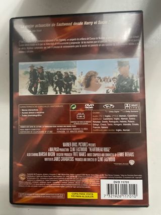 DVD El Sargento de Hierro Clint Eastwood