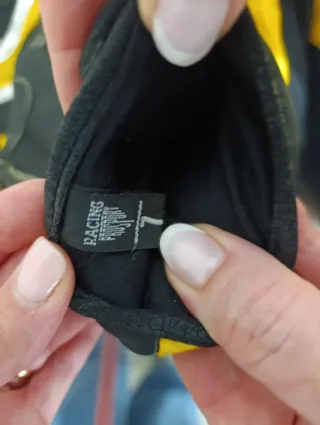 Chaqueta Moto Mujer Negra y Amarilla