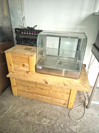 Mostrador Vitrina Caliente