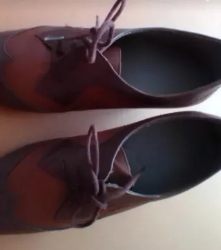 Zapatos tacón Made in Spain Talla 36 Marrones