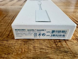 Adaptador Apple Thunderbolt a Ethernet Gigabit