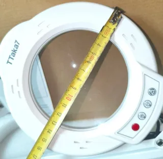 Lámpara LED Escritorio con Lupa 10X