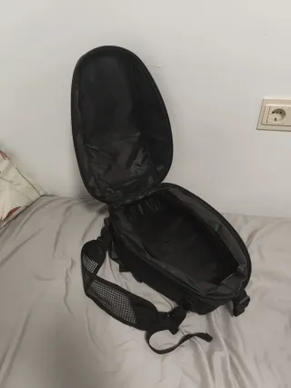 Mochila para moto negra