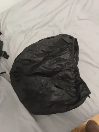 Mochila para moto negra