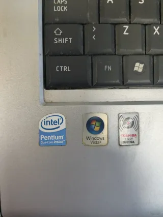 Portátil Toshiba Plata para Piezas