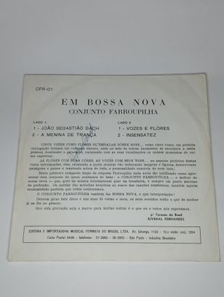 Conjunto Farroupilha - Em Bossa Nova CFR-01