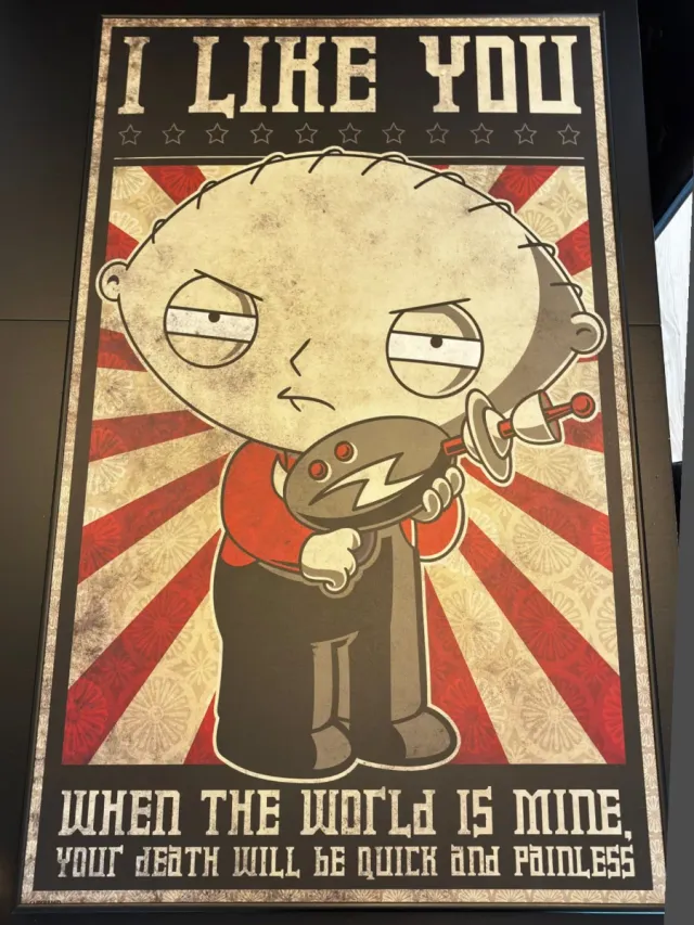 Cuadro I Like You Stewie Griffin