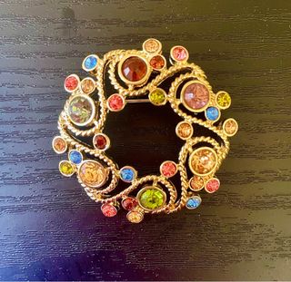 Spilla bigiotteria americana vintage