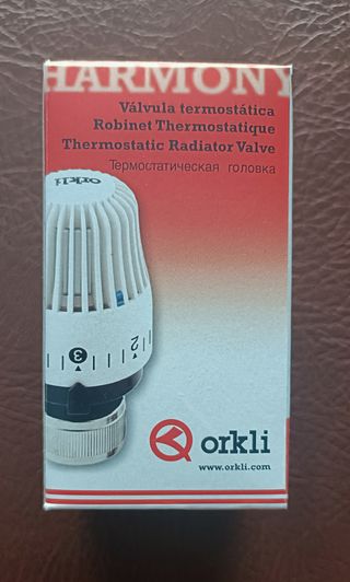 TERMOSTATO PARA RADIADORES DE AGUA, ORKLI.