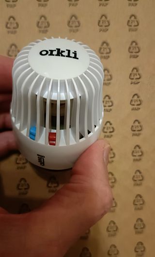 TERMOSTATO PARA RADIADORES DE AGUA, ORKLI.
