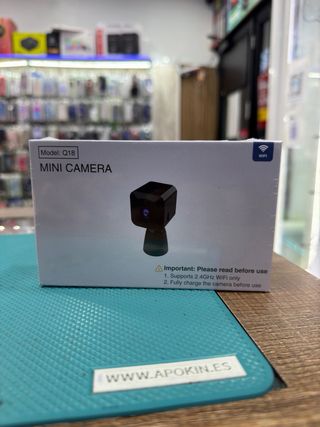 Cámara Espía 4K Mini WiFi Interior/Exterior