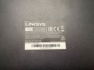 Switch Linksys LGS108P 8 Puertos PoE+