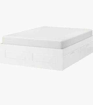 Estructura de cama, con almacenaje,