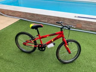 Bicicleta Infantil Roja WENTI