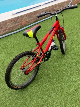 Bicicleta Infantil Roja WENTI