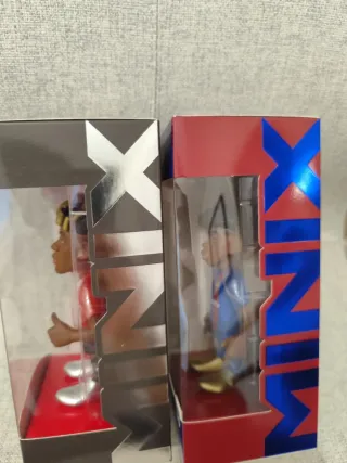 Figuras MINIX Lamine Yamal y Nico Williams