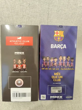 Figuras MINIX Lamine Yamal y Nico Williams