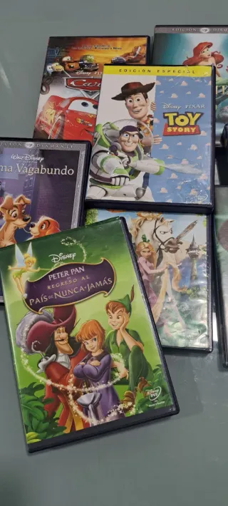 Lote 9 Películas DVD Disney
