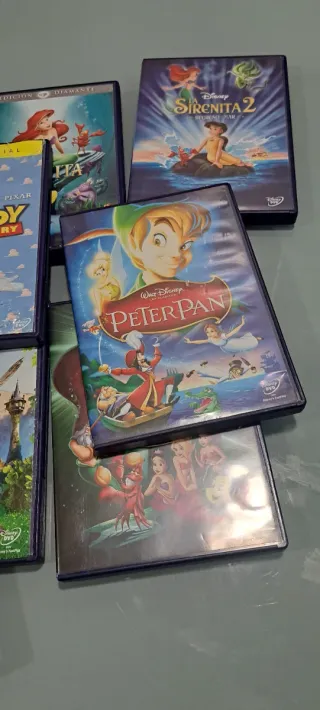 Lote 9 Películas DVD Disney