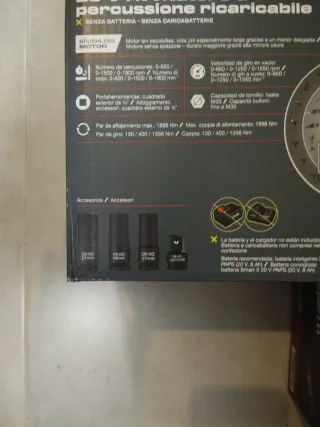 Parkside 20V Atornillador de Impacto coche