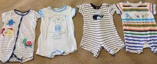 4 Pijamas verano bebé niño 6-12 meses
