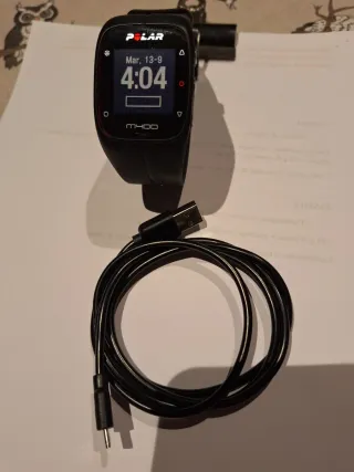 Orologio fitness Polar M400 nero