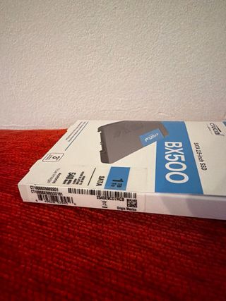 Crucial BX500 SSD 1TB SATA 2.5 Novo