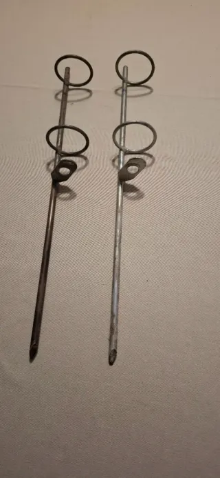2 Soportes para cañas de pesca