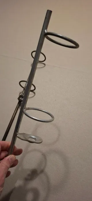 2 Soportes para cañas de pesca