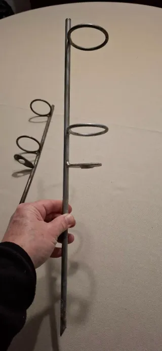 2 Soportes para cañas de pesca