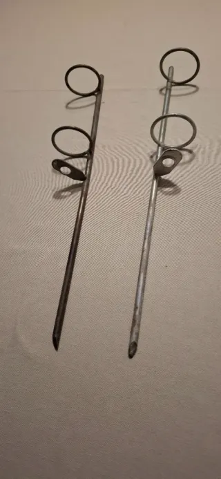 2 Soportes para cañas de pesca