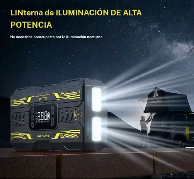 Arrancador y Inflador ANEON Inalámbrico