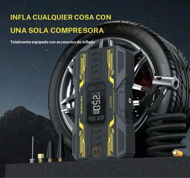 Arrancador y Inflador ANEON Inalámbrico