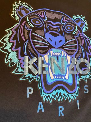 Camiseta Kenzo Negra Talla XS