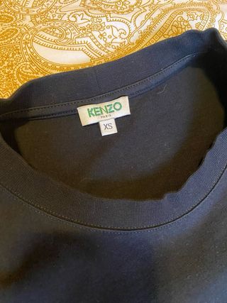 Camiseta Kenzo Negra Talla XS