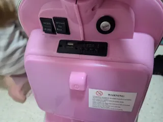 Moto Vespa Eléctrica Rosa