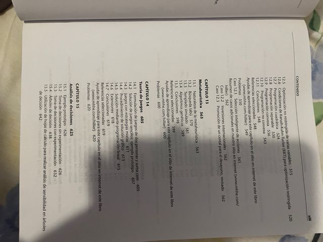 INVESTIGACION DE OPERACIONES (Spanish Edition)