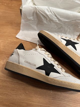 Golden Goose Ball Star Sneakers Blancas y Negras