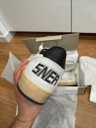 Golden Goose Ball Star Sneakers Blancas y Negras