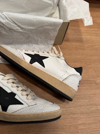 Golden Goose Ball Star Sneakers Blancas y Negras