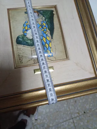 Cuadro Picasso Niño Arlequín