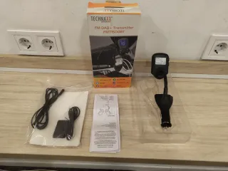 Transmisor FM DAB+ Technaxx FMT1500BT Manos Libres