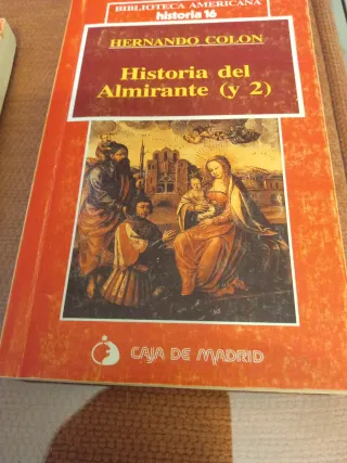 Hernando Colón.Historia del almirante.