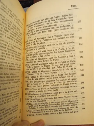 Hernando Colón.Historia del almirante.