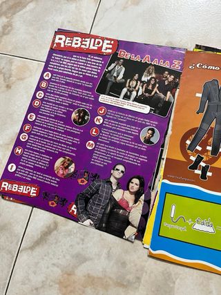 Recortables Revistas RBD