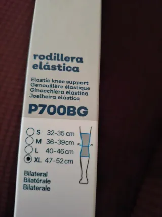 Rodillera elástica Aqtivo P700BG