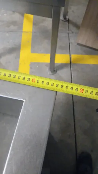 Mueble Cocina Industrial Acero y Madera