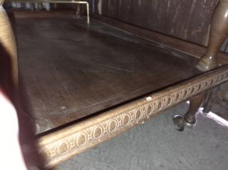 Carrito camarera antiguo . de madera